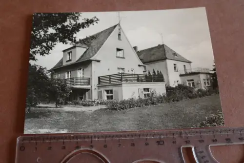 tolle alte Karte -   Erholungsheim der TU Dresden - Weißig bei Rathen