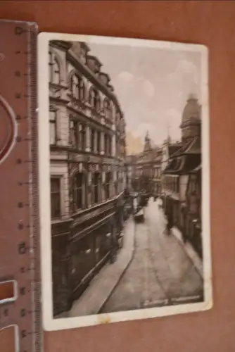tolle alte Karte - Duisburg Poststrasse 1908