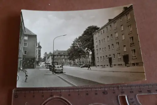 tolle alte Karte -  Niesky Oberlausitz - Friedrich Engels Straße 1983