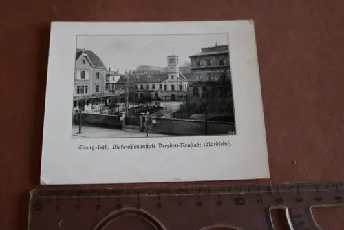 tolle alte Karte - Evang.Luth. Diakonissenanstalt - Dresden Neustadt 20-30er Jah