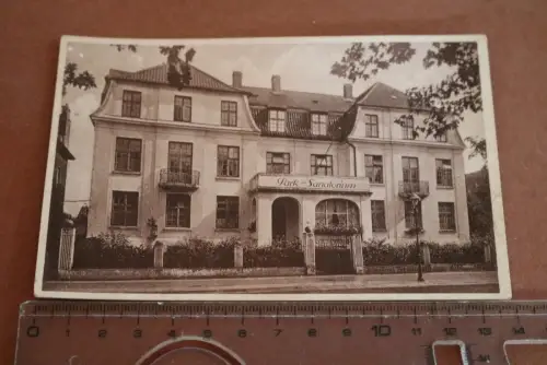 tolle alte Karte - Park Sanatorium - Kiel - 1920-30 ??