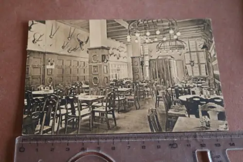 tolle alte Karte -  Bremen - Restaurant  Voss - Wachtstrasse 1922