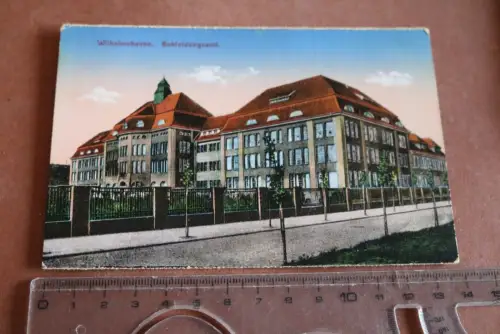 tolle alte Karte - Wilhelmshaven Bekleidungsamt  1910-20