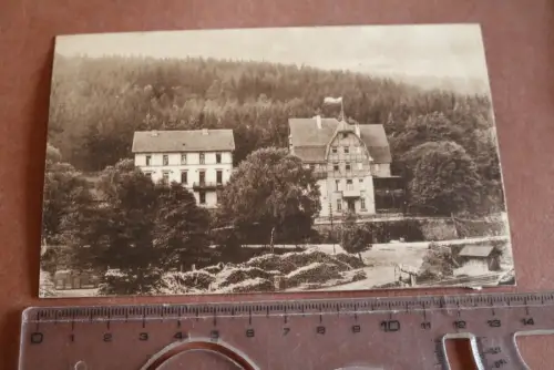 tolle alte Karte - Hotel Löwengrube - Heigenbrücken  1932