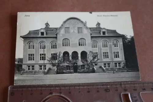 tolle alte Karte - Jena - Ernst Haeckel Museum 1916