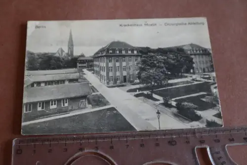 tolle alte Karte - Berlin - Krankenhaus Moabit - Chirurgische Abteilung 1931