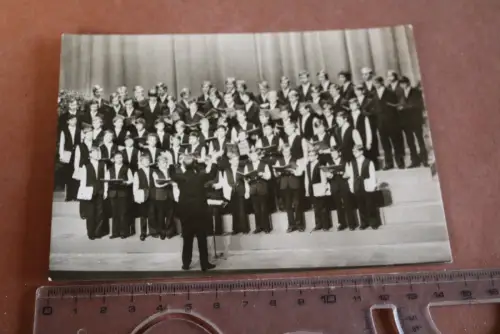tolle alte Karte Knabenchor - Thomanerchor Leipzig 70-80er Jahre ?