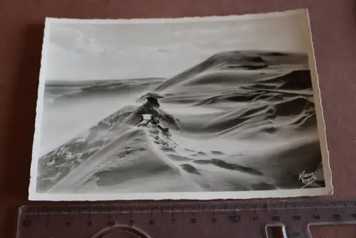 tolle alte Karte - Krauskopf - Kurische Nehrung –  Wanderdünen Sturm  30-40er