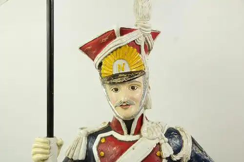 Figur, 20. Jh.,  Garde Imperial, Lancier, 1. Regiment Polonia (Das 1er régiment de chevau-légers lanciers polonais war eine Einheit der leichten Kavallerie der Garde impériale.  Aufgestellt 1807 auf Anordnung von Kaiser Napoléon Ier, diente das...