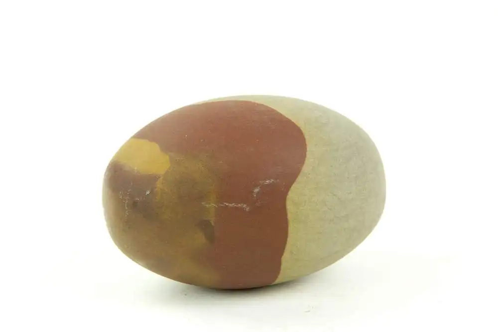 3 Shiva Lingam Steine, 20. Jh., Symbol des Phallus als Sinnbild des Shivas, unbeschädigt, 2x L: 20 cm, 1x L: 10 cm. 4