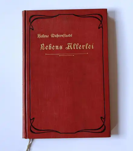 Lebens Allerlei, Buch um 1900 