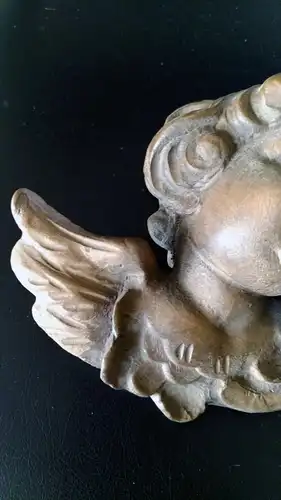 Antik Putti paar aus Holz, XIX Jhd.