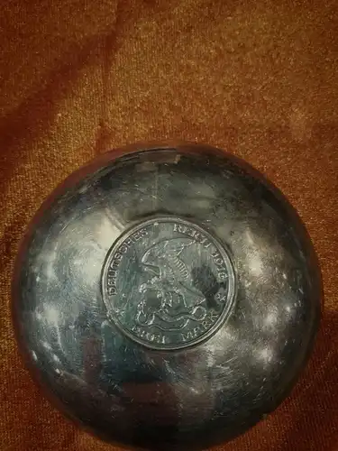 Silberne Münzteller drei Mark 1913 silber 800