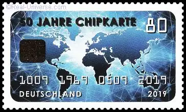 BRD - MiNr.: 3494 - 50 Jahre Chipkarte - nassklebend - Postfrisch