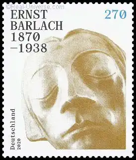 BRD - MiNr.: 3514 - 150. Geburtstag Ernst Barlach - nassklebend - Postfrisch