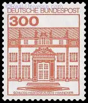 BRD - MiNr.: 1143 - Burgen und Schlösser - Schloss Herrenhausen - nassklebend - Postfrisch