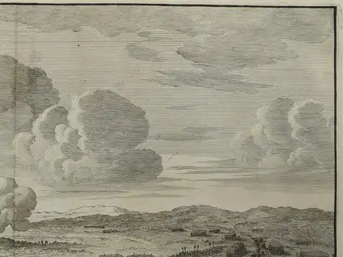 Frankreich, Cambrai; Jan Luyken - Kameryk im Jahr 1581 für den Herzog van Anjou Ontset - 1681 