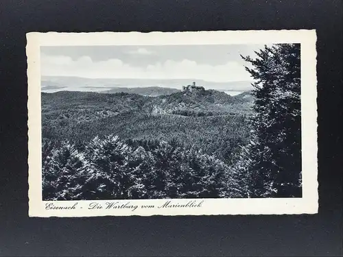 Ansichtskarte - Eisenach - Die Wartburg vom Marienblick