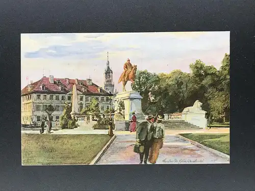 Ansichtskarte - Stuttgart Kaiser Wilhelm Denkmal