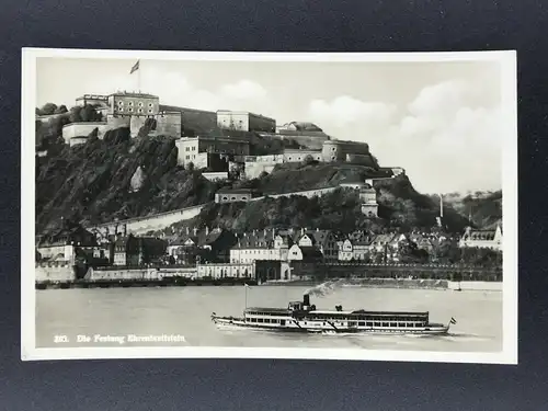 Ansichtskarte - Koblenz - Festung Ehrenbreitstein