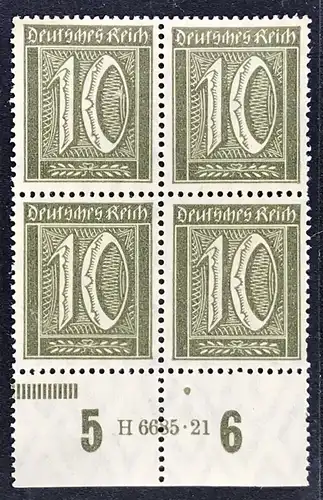 Deutsches Reich Michel Nummer 159 HAN 6685-21 postfrisch
