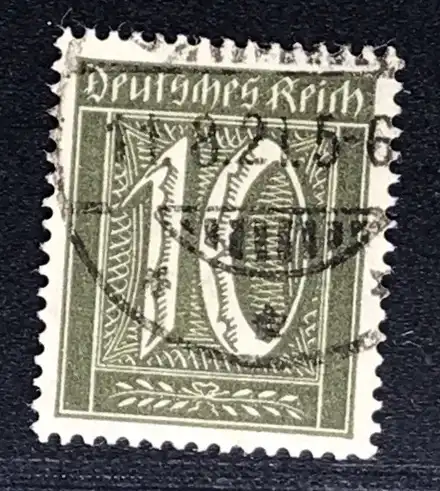 Deutsches Reich Michel Nummer 159a gestempelt - geprüft (2)