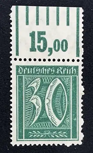 Deutsches Reich Michel Nummer 162 WOR postfrisch