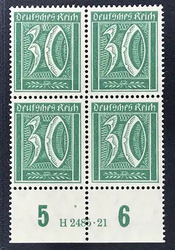 Deutsches Reich Michel Nummer 162 HAN 2485-21 postfrisch