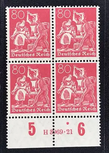 Deutsches Reich Michel Nummer 166 HAN 3969-21 postfrisch (1)