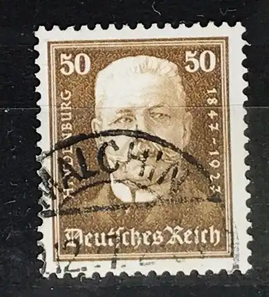 Deutsches Reich Michel Nr. 406 gestempelt