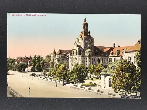 Ansichtskarte - München Nationalmuseum