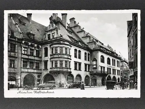 Ansichtskarte München - Hofbräuhaus - beschriftet