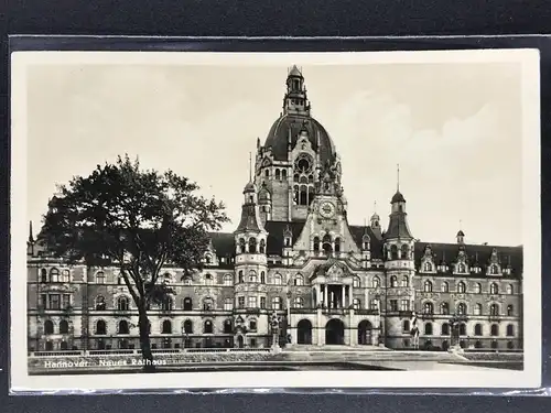 Ansichtskarte Hannover - Neues Rathaus 1937