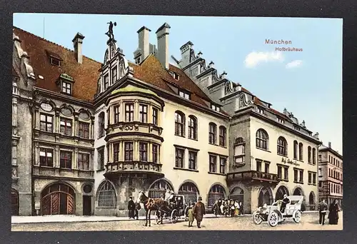 Ansichtskarte München Hofbräuhaus - nicht gelaufen