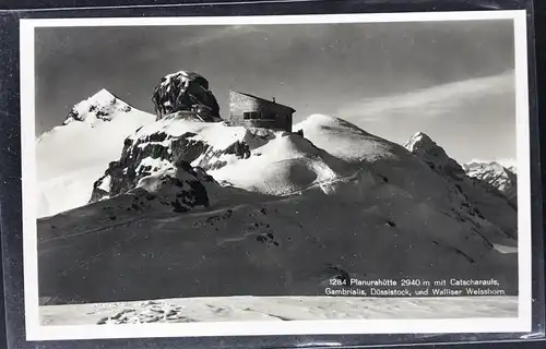 Ansichtskarte Planurahütte - Gambrialis - Klaridahütte