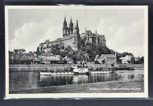 Ansichtskarte Meißen - Albrechtsburg und Dom