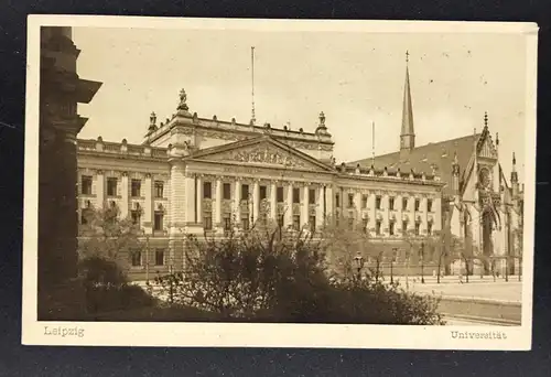 Ansichtskarte Leipzig - Universität 1925