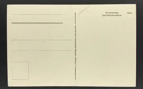 Ansichstkarte München Nymphenburg - Badenburg