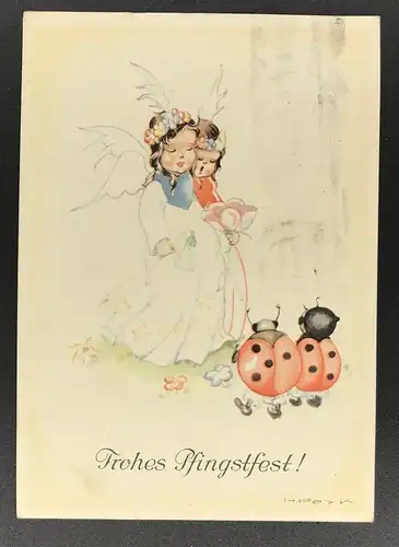 Ansichtskarte Frohes Pfingstfest 1941