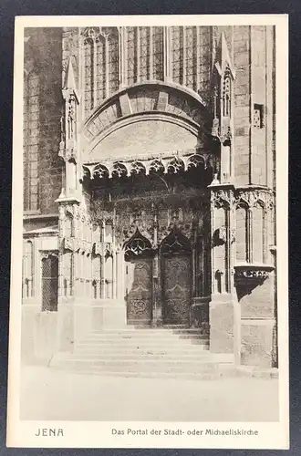 Ansichtskarte Jena - Das Portal der Stadt - oder Michaeliskirche