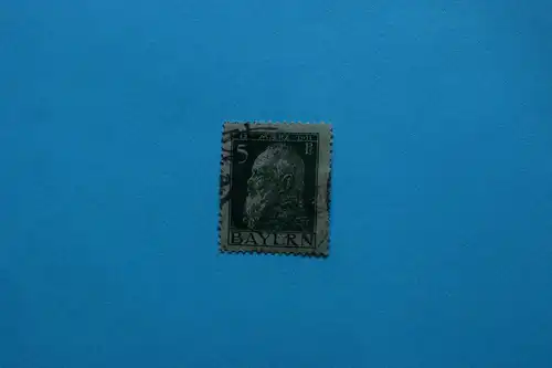 Mi 77 II Bayern 5 Pf 1911 gestempelt