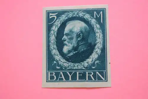 Mi 107 II B Bayern 5 M 1920 *