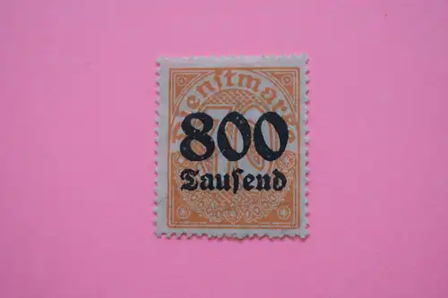 Mi 95 Y Dienstmarke 800 Tsd M auf 30 Pf 1923 *