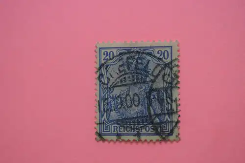 Mi 57 Germania 20 Pf 1900 gestempelt