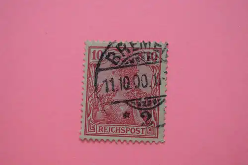 Mi 56 Germania 10 Pf 1900 gestempelt