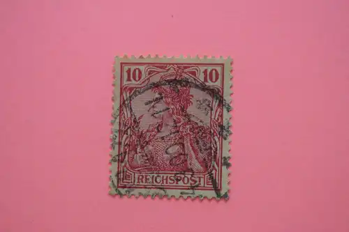 Mi 56 Germania 10 Pf 1900 gestempelt