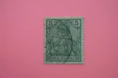 Mi 55 Germania 5 Pf 1900 gestempelt