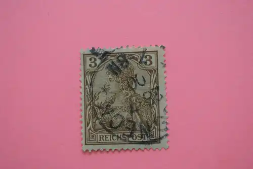 Mi 54 Germania 3 Pf 1900 gestempelt