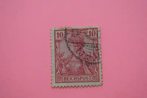 Mi 56 Germania 10 Pf 1900 gestempelt