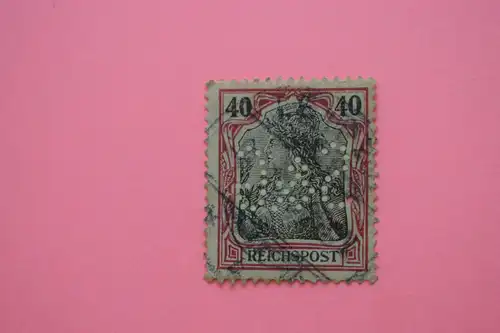 Mi 60 Germania 40 Pf 1900 gestempelt